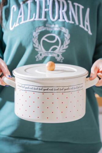 Feel Good Emaye Derin Tencere - 22 cm - 2