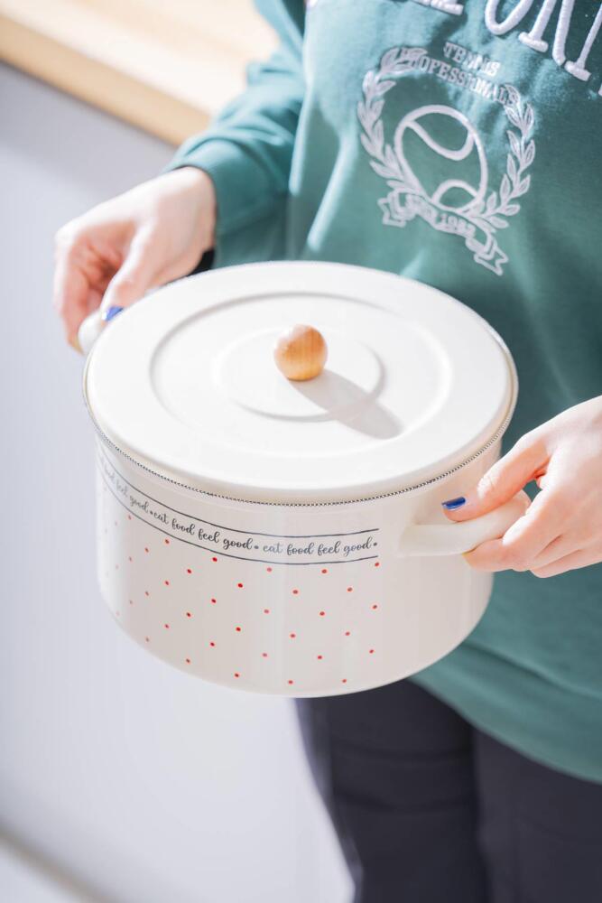 Feel Good Emaye Derin Tencere - 22 cm - 3