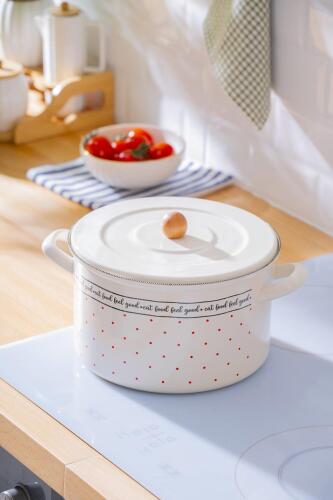 Feel Good Emaye Derin Tencere - 22 cm - 4