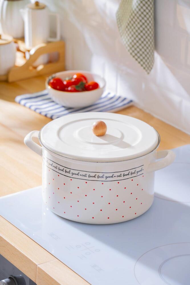 Feel Good Emaye Derin Tencere - 22 cm - 4