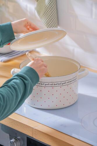 Feel Good Emaye Derin Tencere - 22 cm - 5