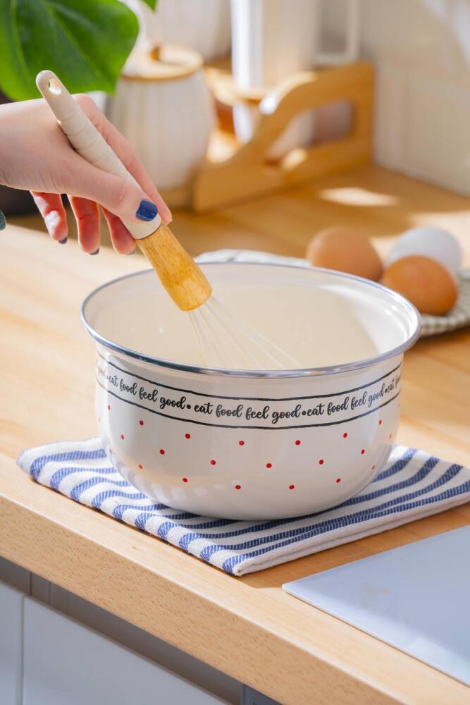 Feel Good Emaye Karıştırma Kabı - 18 cm - 7