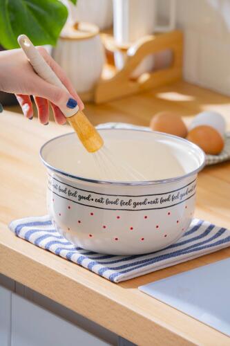 Feel Good Emaye Karıştırma Kabı - 18 cm - Acar