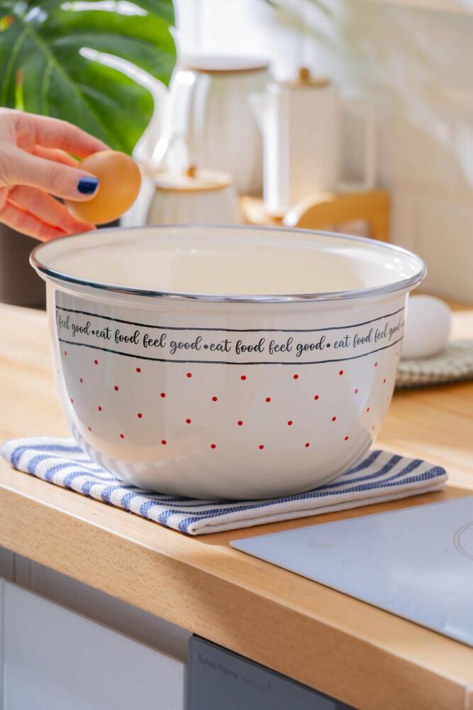 Feel Good Emaye Karıştırma Kabı - 22 cm - 7