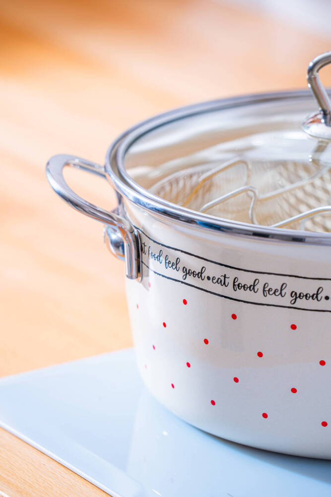 Feel Good Emaye Kızartma Tenceresi - 22 cm - 5