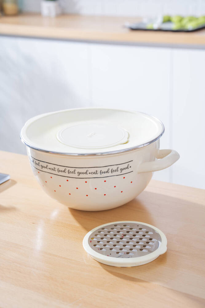 Feel Good Emaye Rendeli Karıştırma Kabı - 24 cm - 1