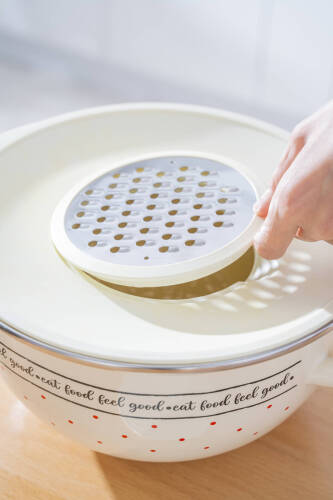 Feel Good Emaye Rendeli Karıştırma Kabı - 24 cm - 4