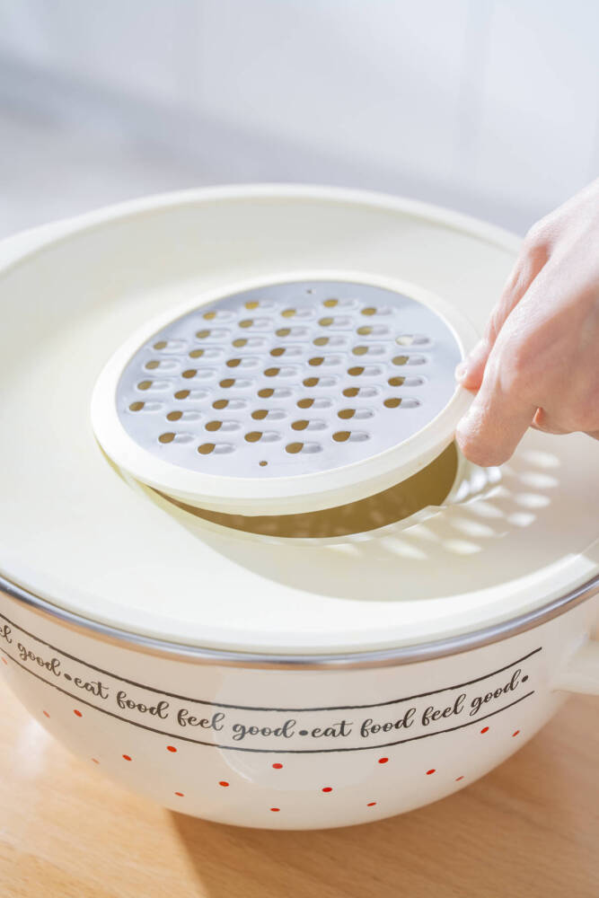 Feel Good Emaye Rendeli Karıştırma Kabı - 24 cm - 4