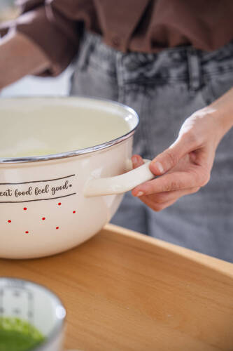 Feel Good Emaye Rendeli Karıştırma Kabı - 24 cm - 9