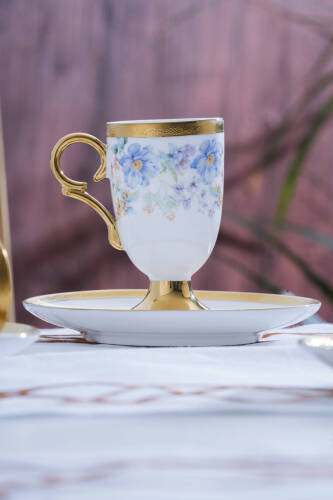 Felica 6 Kişilik Kahve Fincan Takımı - 90 ml - Acar