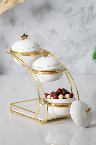 Felix Porcelain 4 Piece Presentation Bowl 