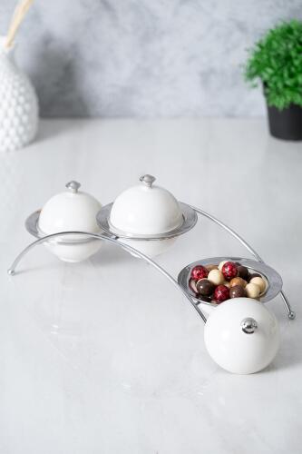 Felix Porcelain 4 Piece Presentation Bowl - 2