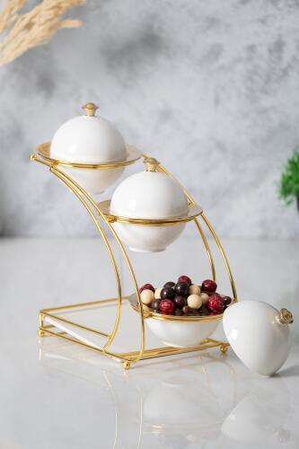 Felix Porcelain 4 Piece Presentation Bowl 