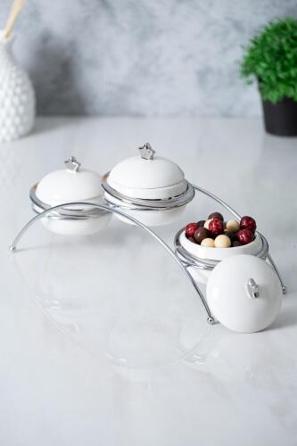 Felix Porcelain 4 Piece Presentation Bowl 