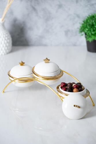 Felix Porcelain 4 Piece Presentation Bowl 