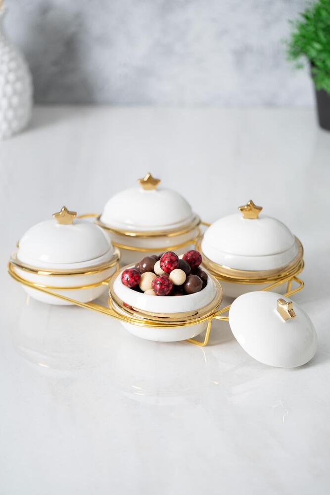 Felix Porcelain 5 Piece Presentation Bowl - 2