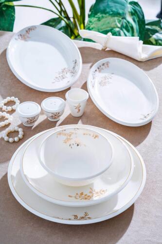 Ferier 12 Kişilik 54 Parça Porselen Yemek Takımı - Acar