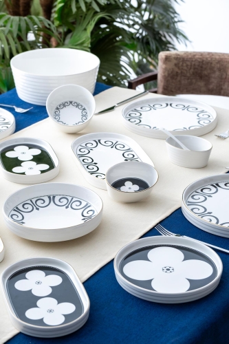 Feyre 45 Piece Breakfast & Dinner Set For 6 Persons - 1