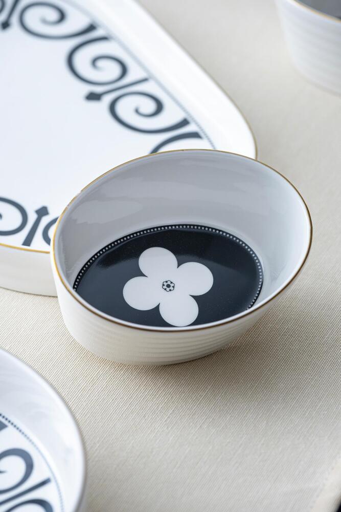 Feyre 45 Piece Breakfast & Dinner Set For 6 Persons - 9