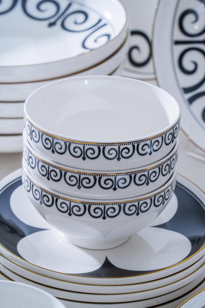 Feyre 6 Kişilik 45 Parça Kahvaltı & Yemek Takımı - 2