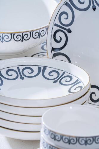 Feyre 6 Kişilik 45 Parça Kahvaltı & Yemek Takımı - 3