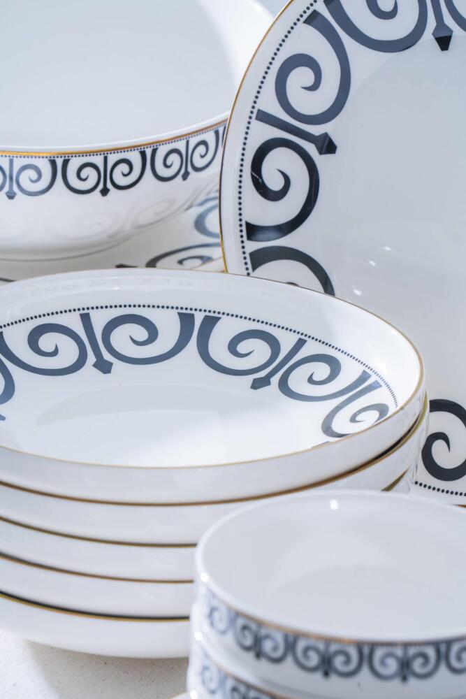 Feyre 6 Kişilik 45 Parça Kahvaltı & Yemek Takımı - 3