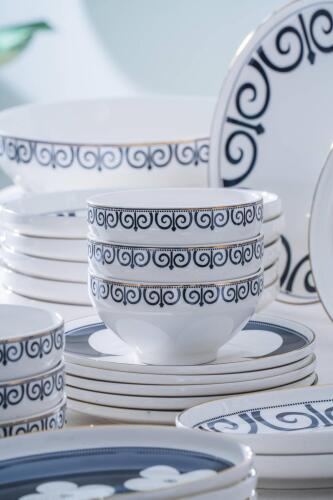 Feyre 6 Kişilik 45 Parça Kahvaltı & Yemek Takımı - 4