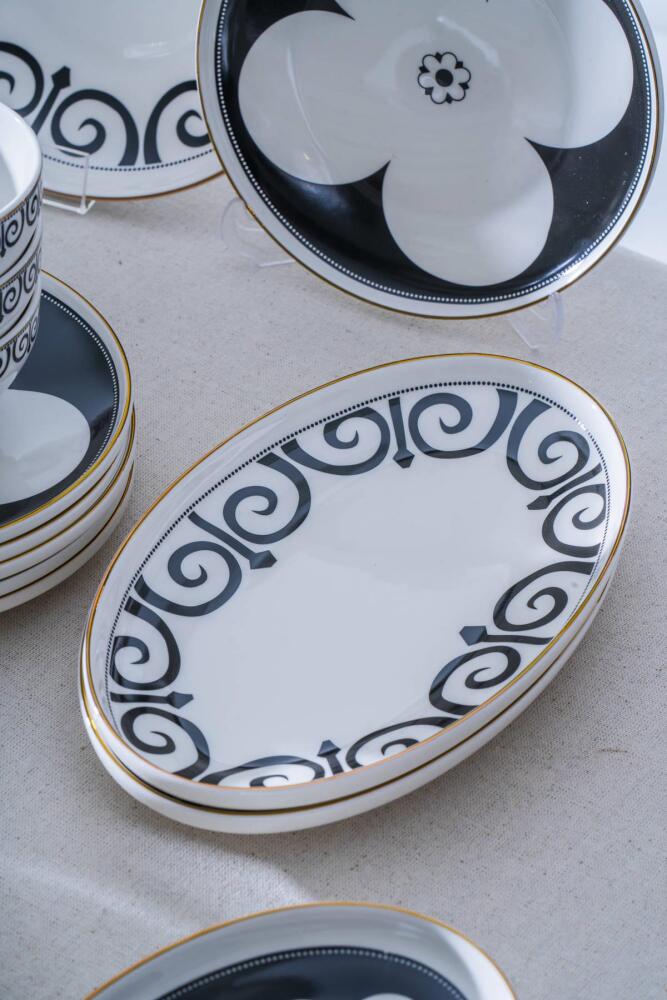 Feyre 6 Kişilik 45 Parça Kahvaltı & Yemek Takımı - 7