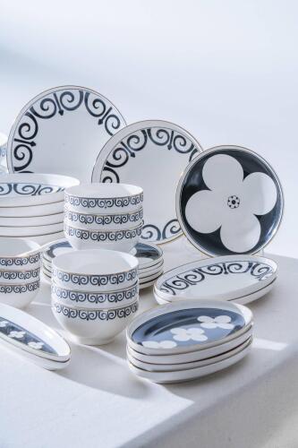 Feyre 6 Kişilik 45 Parça Kahvaltı & Yemek Takımı - 10