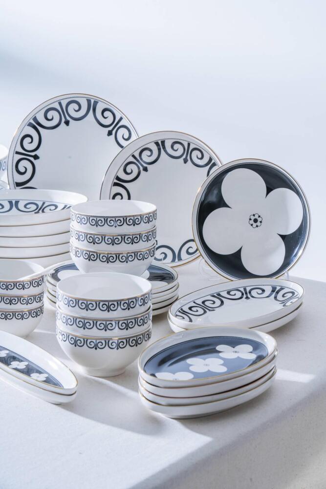Feyre 6 Kişilik 45 Parça Kahvaltı & Yemek Takımı - 10