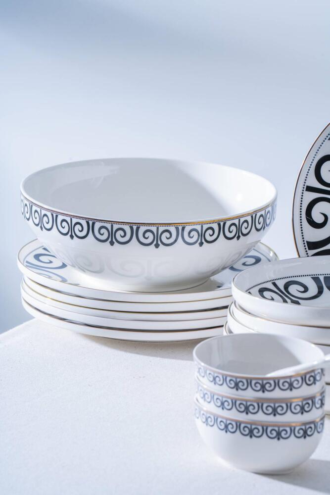 Feyre 6 Kişilik 45 Parça Kahvaltı & Yemek Takımı - 11