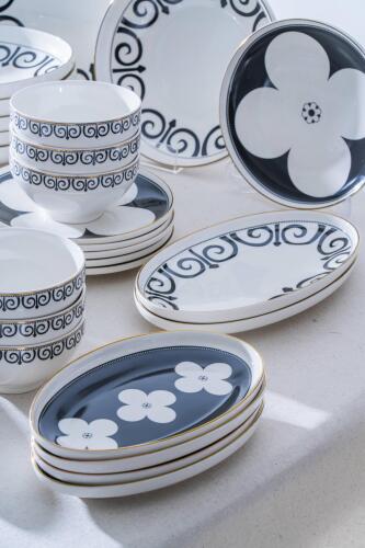 Feyre 6 Kişilik 45 Parça Kahvaltı & Yemek Takımı - 14