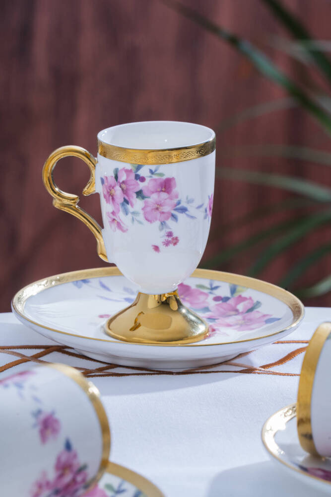 Flavia 6 Kişilik Kahve Fincan Takımı - 90 ml - 1