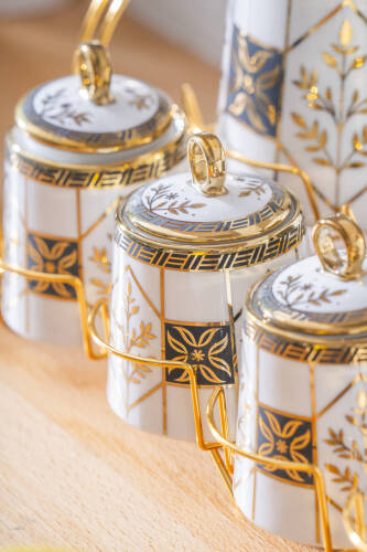 Flavye 7 Parça Standlı Baharatlık Takımı - 2