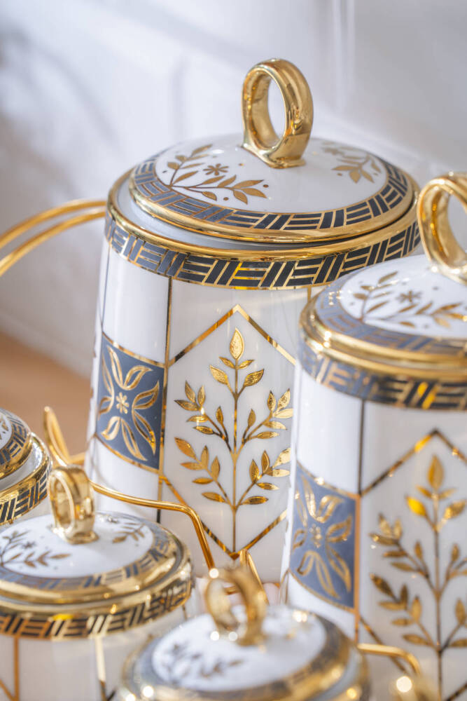 Flavye 7 Parça Standlı Baharatlık Takımı - 3