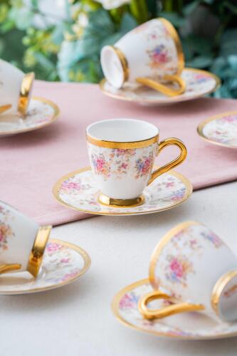 Francis 6 Kişilik Kahve Fincanı Takımı - 90 ml - Acar