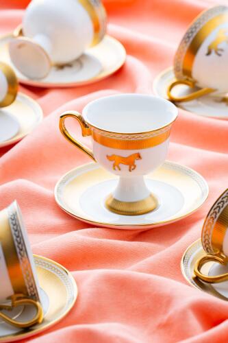 Franco 6 Kişilik Kahve Fincanı Takımı - 90 ML - Acar