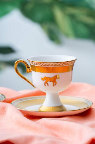 Franco 6 Kişilik Kahve Fincanı Takımı - 90 ML - 4