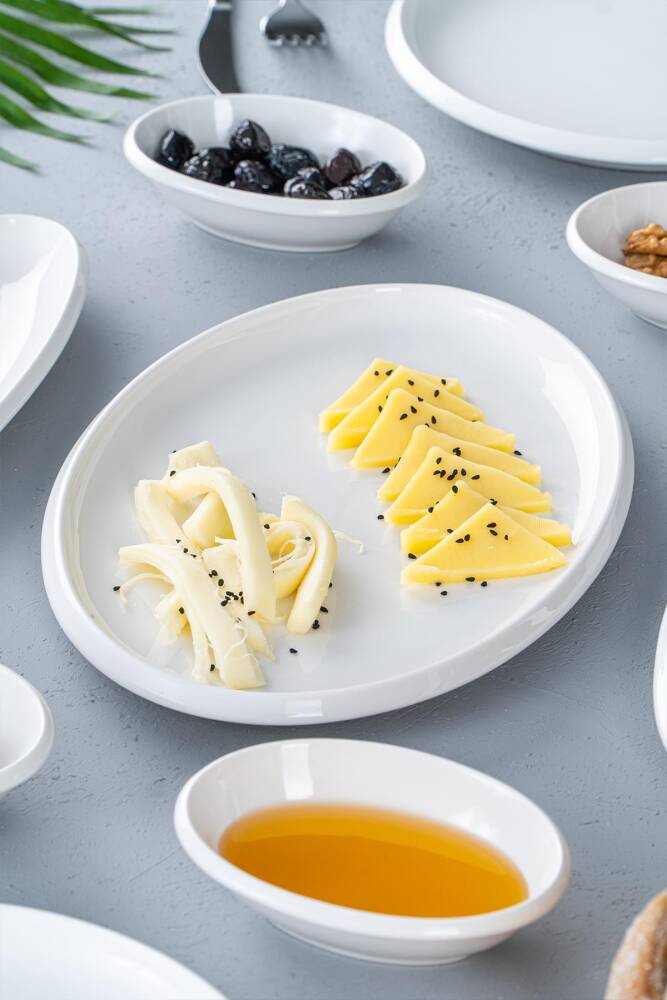 Freya 6 Kişilik 13 Parça Porselen Kahvaltı Seti - 2