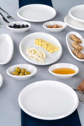 Freya 6 Kişilik 13 Parça Porselen Kahvaltı Seti - 4