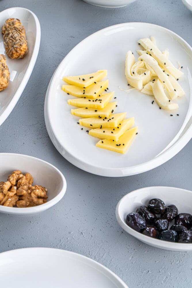 Freya 6 Kişilik 13 Parça Porselen Kahvaltı Seti - 5