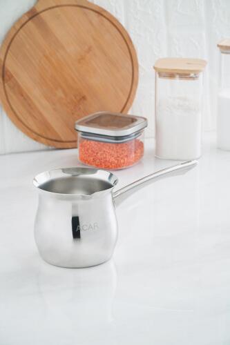 Güveç Çelik Saplı Cezve - 750 ml - 2