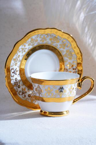 Hadley 6 Kişilik Kahve Fincanı Takımı - 90 ml - Acar