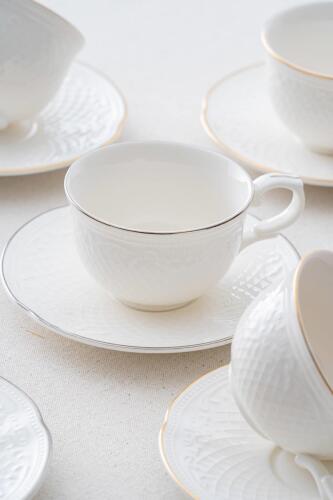 Hamilton 6 Kişilik Silver Çay Fincanı Takımı - 210 ml - Acar