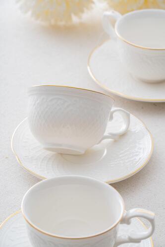 Hamilton 6 Kişilik Gold Çay Fincanı Takımı - 210 ml - 8