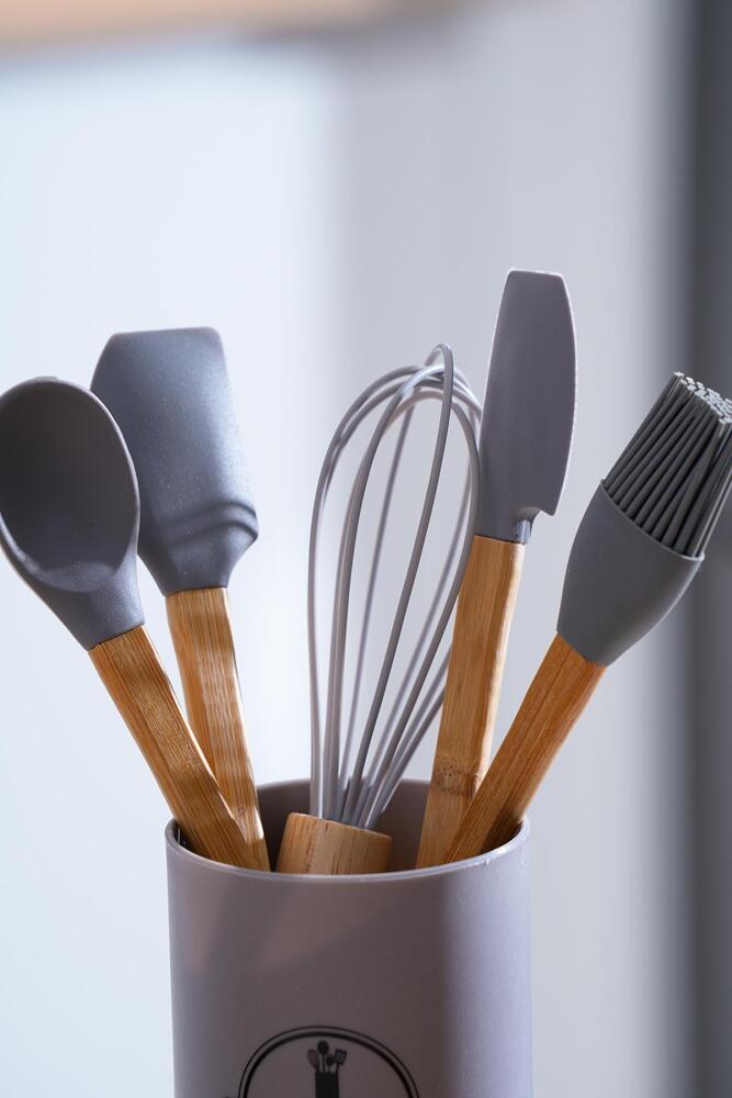 Handy 5 Piece Silicone Mini Kitchen Utensil Set - 6