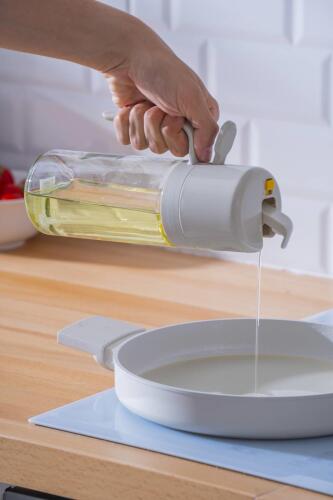 Harlow Çift Fonksiyonlu Cam Yağdanlık - 550 ml - 8