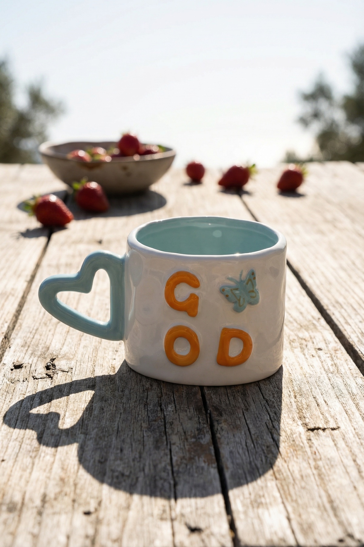 Heart Good Porselen Kupa - 360 ml