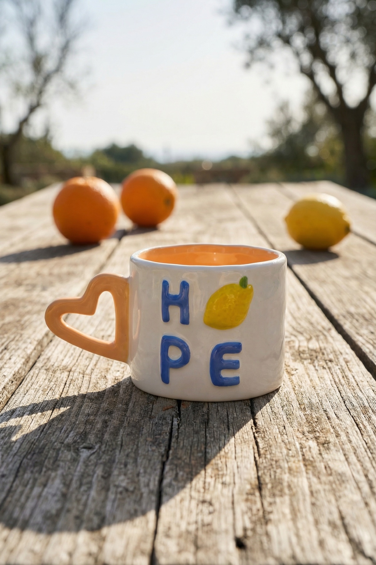 Heart Hope Porselen Kupa - 360 ml