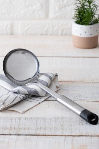 Helix Çelik Kepçe - 33 cm - Acar